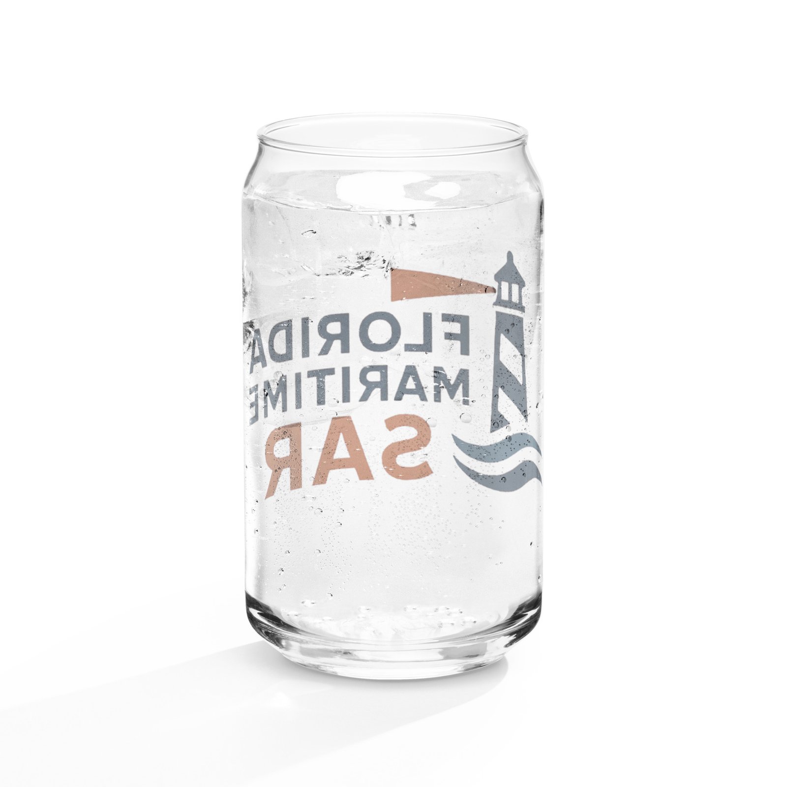 florida maritime sar can shaped glass