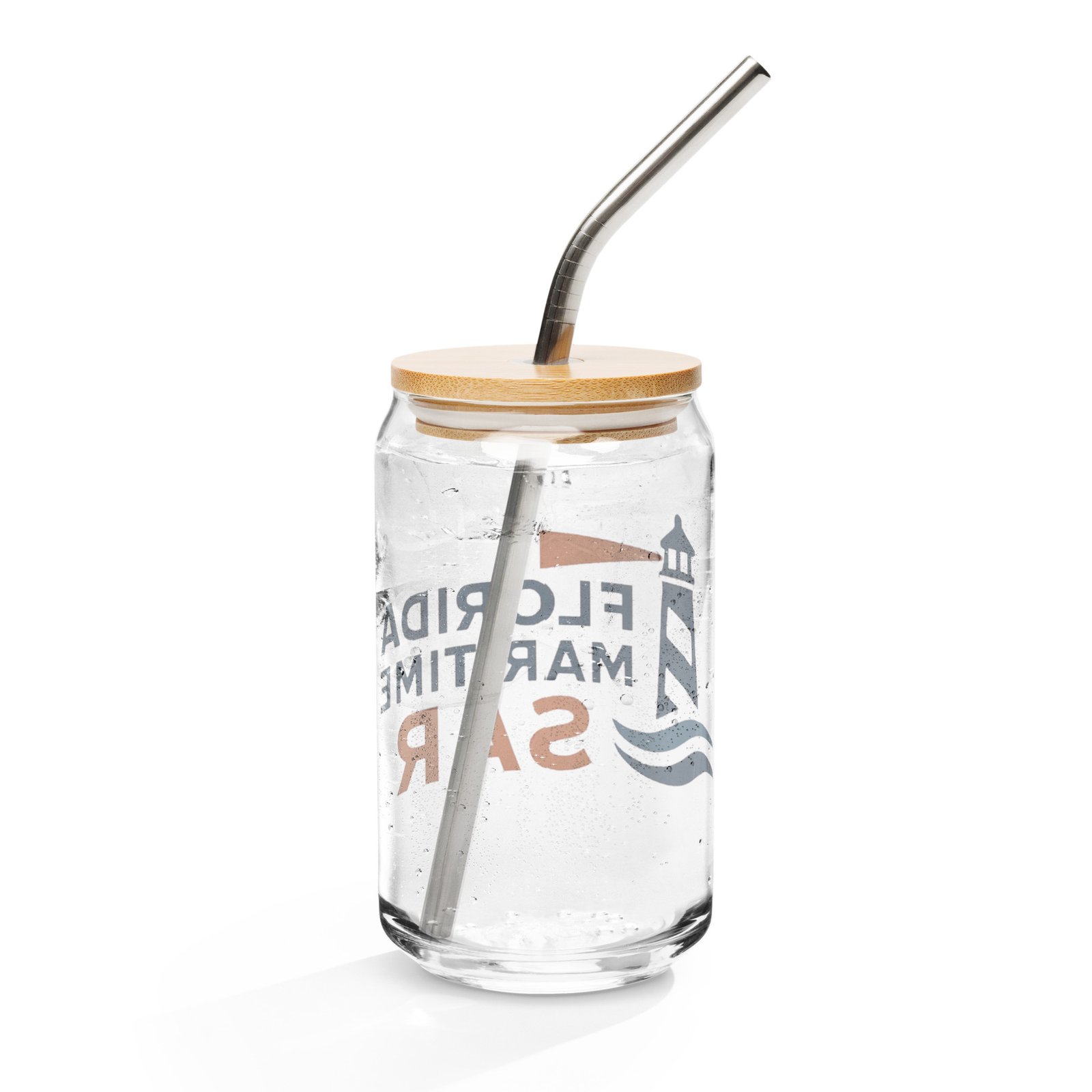 florida maritime sar can shaped glass