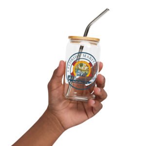 florida maritime sar can shaped glass