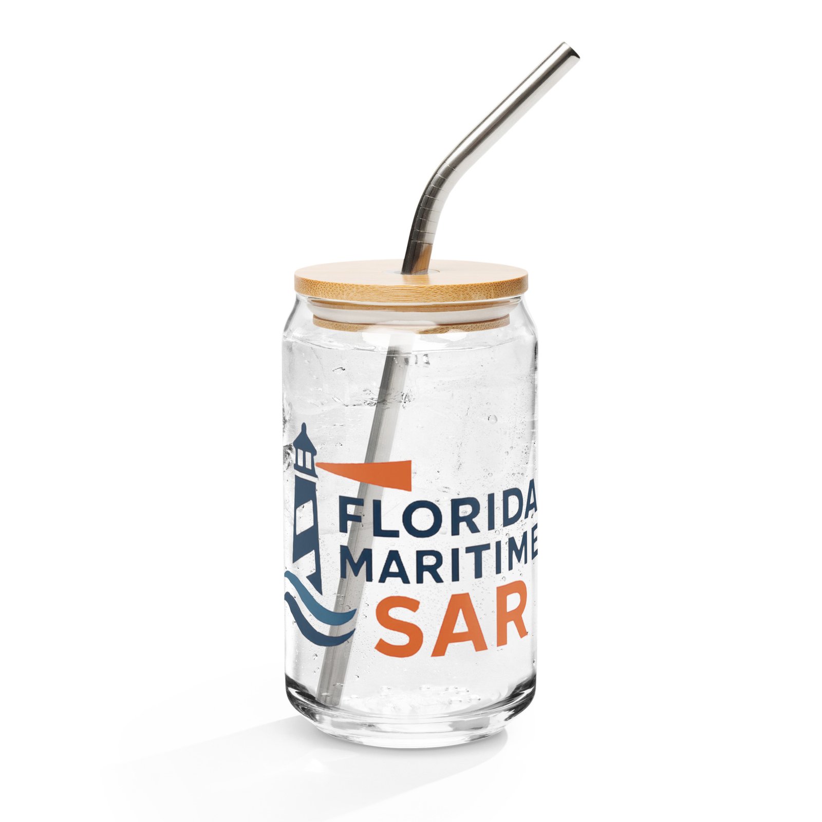 florida maritime sar can shaped glass