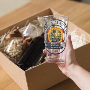 florida maritime sar pint glass