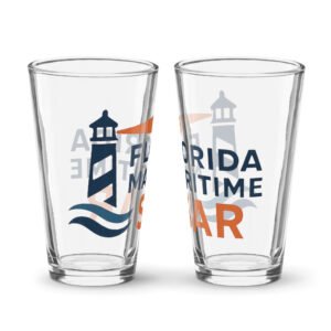 florida maritime sar pint glass