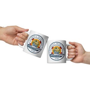 florida maritime sar white glossy mug